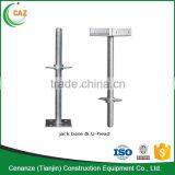 Galvanized Adjustable Scaffolding Shoring Manual Screw Jack