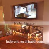 Intelligent Remote Control, Two Mouth Filling Alcohol , Ethanol Fireplace Insert Burner thumbnail-1