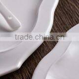 Porcelain Dinner White Oval Plate and Dish for Wedding thumbnail-3