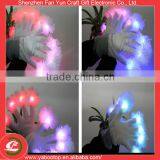 Party Items Custom Flashing LED Gloves thumbnail-1