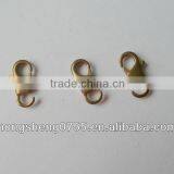 Small Clasps For Jewelry Findings With Anti-brass Color For Wholesale