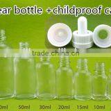 10ml 60ml 120ml 30ml Amber Cobalt Blue Clear E-liquid Glass Dropper Bottles With Screw Cap thumbnail-1