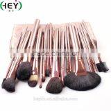 Best Seller Synthetic Hair Professional Rose Gold 21PC Makeup Brush Set With PU Bag thumbnail-1