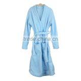 Super Soft Cheap Adults Coral Fleece Bathrobe for the Hotel or Home thumbnail-3