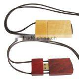 Lanyard Wood Usb Drive 32GB thumbnail-3