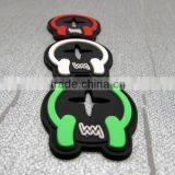 Multiple Colors Bag Earring Hole Rubber Patch Logo thumbnail-3
