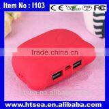 2015 new product factory price legoo panda power bank 4000mah 4400mah 6000mah