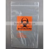 2 walls pockets biohazard specimen transport poly bag