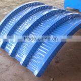 Arching Roof Forming Machine , Roof Sheet Crimping Tile Making Machine
