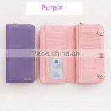 2017 New Arrivals Brand Lady Wallet , Colorful and Fashion Multifunction pu Leather Women Wallet With 72 Card Slots . thumbnail-6