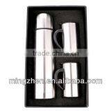 1l Vacuum Flask Gift Sets and 2 Pcs Coffee Mug in Black Box thumbnail-1
