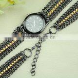 Fashion Geneva Wrist Women Metal Long Chain Geneva Lady Watch thumbnail-4