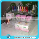 floor standing customized acrylic cosmetic stand from cosmetic display from China