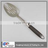 Top Grade Slotted Ladle,Slotted Ladle With TPR+PP Handle