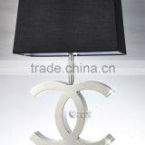 Modern Bedroom Table Lamp With Stainless Steel OM66138 thumbnail-2