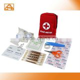 Red CE approved first aid kit pouch