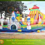 Large Inflatable Fun City Inflatable Climbing Slide Park for Sale