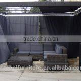 Outdoor Gazebo Rattan Tent Outdoor Furniture thumbnail-1