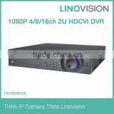 4/8/16 Channel 2U 2MP HDCVI DVR Max 8 HDD thumbnail-1