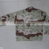 OEM White Dot Brown Printed Cotton Polyester Ripstop Strong Anti Tearing European Camouflage Military Uniform thumbnail-2