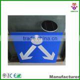 Solar Power Led Flashing Traffic Road Safety Sign/aluminum Traffic Signs and Symbols thumbnail-4