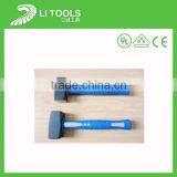 Carbon Steel Mini Type Good Quality Plastic Covered Handle Stone Hammer