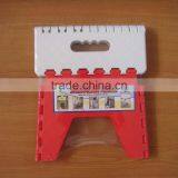 Portable Plastic Folding Step Stool With 7.87 Inches Height thumbnail-2