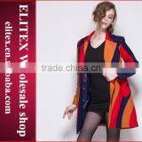 2015 Unique Sexy Fashion Ladies Cashmere Overcoat Winter Dress thumbnail-5