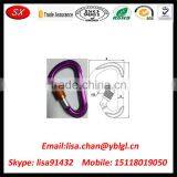 Custom Blue Anodized Aluminum Climbing Carabiner With Big Breaking Power thumbnail-3