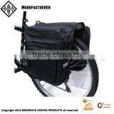Bicycle Black Twin/Double Rear Pannier Bag thumbnail-2
