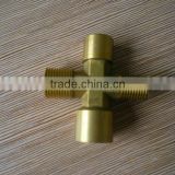 high quality cross conector ,copper cross connector , four way connector , forged technique