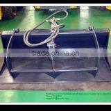 Grapple Bucket Skid Steer Loader Attachment, Wheel Loader, Good Quality, With GOST