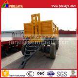 Heavy Duty Tractor Hydraulic Tipping Trailer For Farming Agriculture Use thumbnail-4