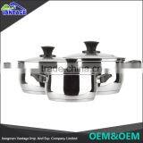 Multi-purpose 2016 Latest Design Pot Kitchen Cook Stainless Steel Cookware for Sale thumbnail-1