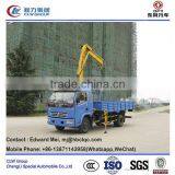 Dong Feng 5 Tons Truck Mounted Crane/ Pafinger Brand Crane/ 5000 kg Knuckle Crane Truck for Sales. thumbnail-5