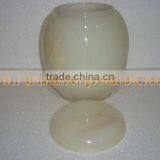 WHOLESALE PAKISTAN SUPPLIER GOOD QUALITY URNS ONYX MARBLE HANDICRAFTS thumbnail-2