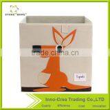 Store More Non-woven Storage Bin, Kids Collapsible Fabric Storage Box, Toy Foldable Storage Box thumbnail-4