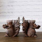 Resin Artificial Cute Squirrel Shaped Bookend thumbnail-4