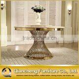 Most Popular Modern Hotel Furniture Round Rotating Top Dining Table thumbnail-5