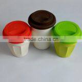 Eco Bamboo Fiber Cup With Lid thumbnail-4