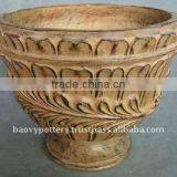 AQL Polystone Pot- Polystone Flower Pot- Polystone Garden Planter thumbnail-1