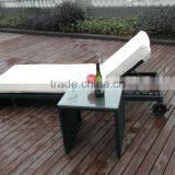 Classic White Lounge Chair With Tea Table thumbnail-2