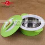 High quality plastic casing stainless steel container food warmer / food container for mother's choice