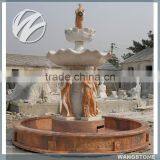 Outdoor Water Stone Fountain With Lady Statue thumbnail-1
