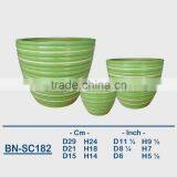 Vietnamese Ceramic Glazed Indoor Pot/ Indoor Planter BN-SC181 thumbnail-2