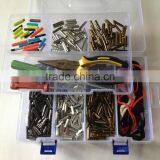 2-layer Plastic Adjustable Compartments Metal Aglet Tool Bin Storage Box thumbnail-2