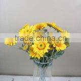 Enviroment-friendly Artificial Sunflowers Landscaping Flowers Decorative Sunlflowers Plants thumbnail-2
