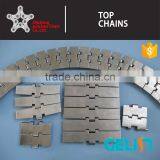 820 Single Hinge Straight Running Stainless Steel Flat Top Chain thumbnail-6