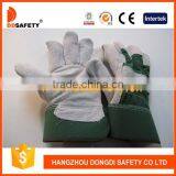 Green Cow Split Leather Safety Glove thumbnail-1