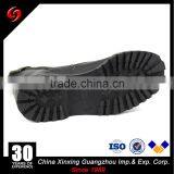 Full Grain Leather Military Boots With Zippers and One Bukle thumbnail-5